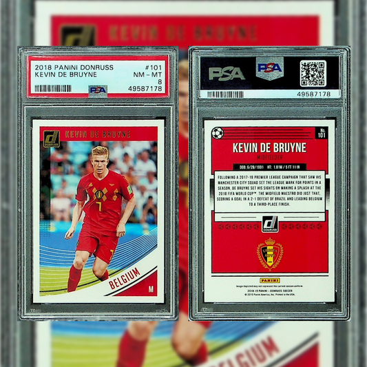 2018 Kevin De Bruyne #101 PSA 8 49587178