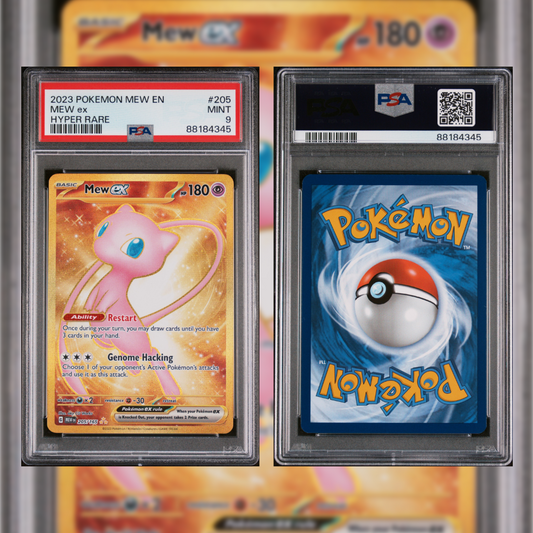 2023 Mew ex #205 PSA 9 88184345