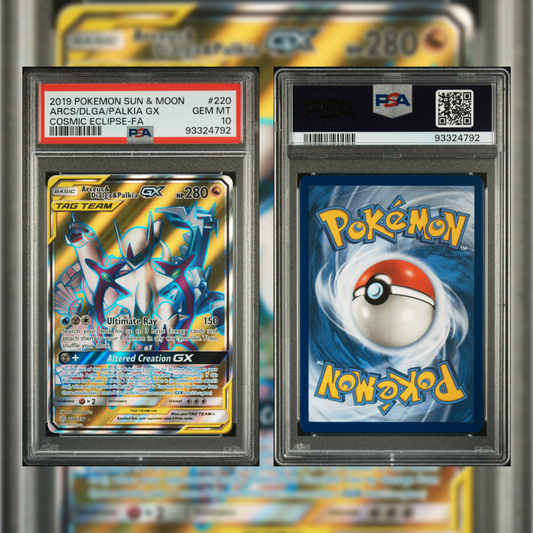 2019 Japanese Arcs/Dlga/Palkia GX #220 PSA 10 93324792