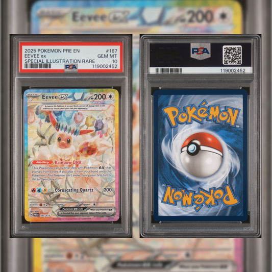 2025 Eevee ex #167 PSA 10 119002452