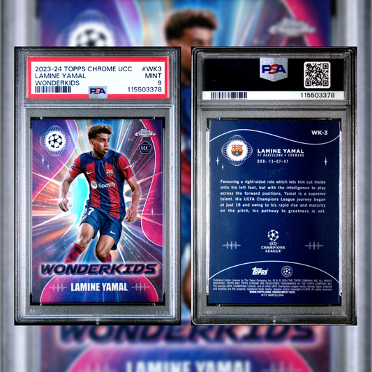 2023-24 Lamine Yamal #WK3 PSA 9 115503378
