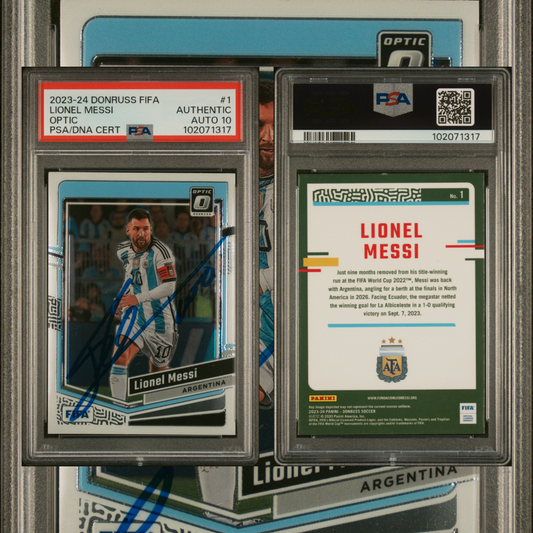 2023-24 Lionel Messi #1 AUTO 10 102071317