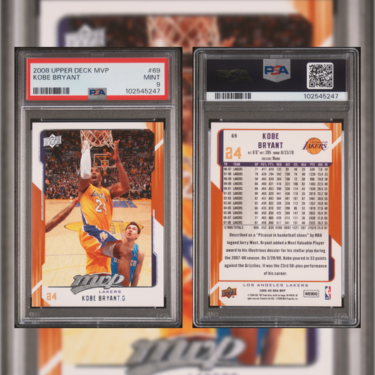 2008 Kobe Bryant #69 PSA 9 102545247