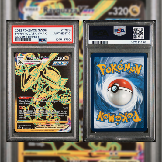 2022 FA/Rayquaza VMAX #TG29 PSA AUTHENTIC 107513790