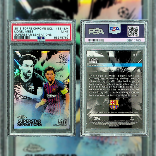 2018 Lionel Messi #SS-LM PSA 9 58615763