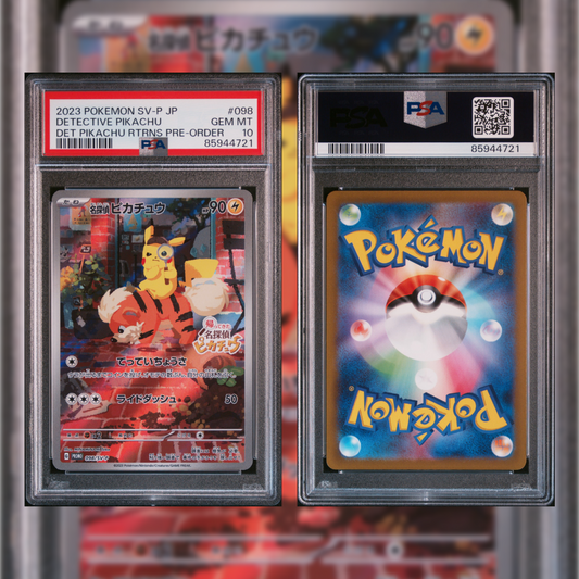 2023 Japanese Detective Pikachu #098 PSA 10 85944721