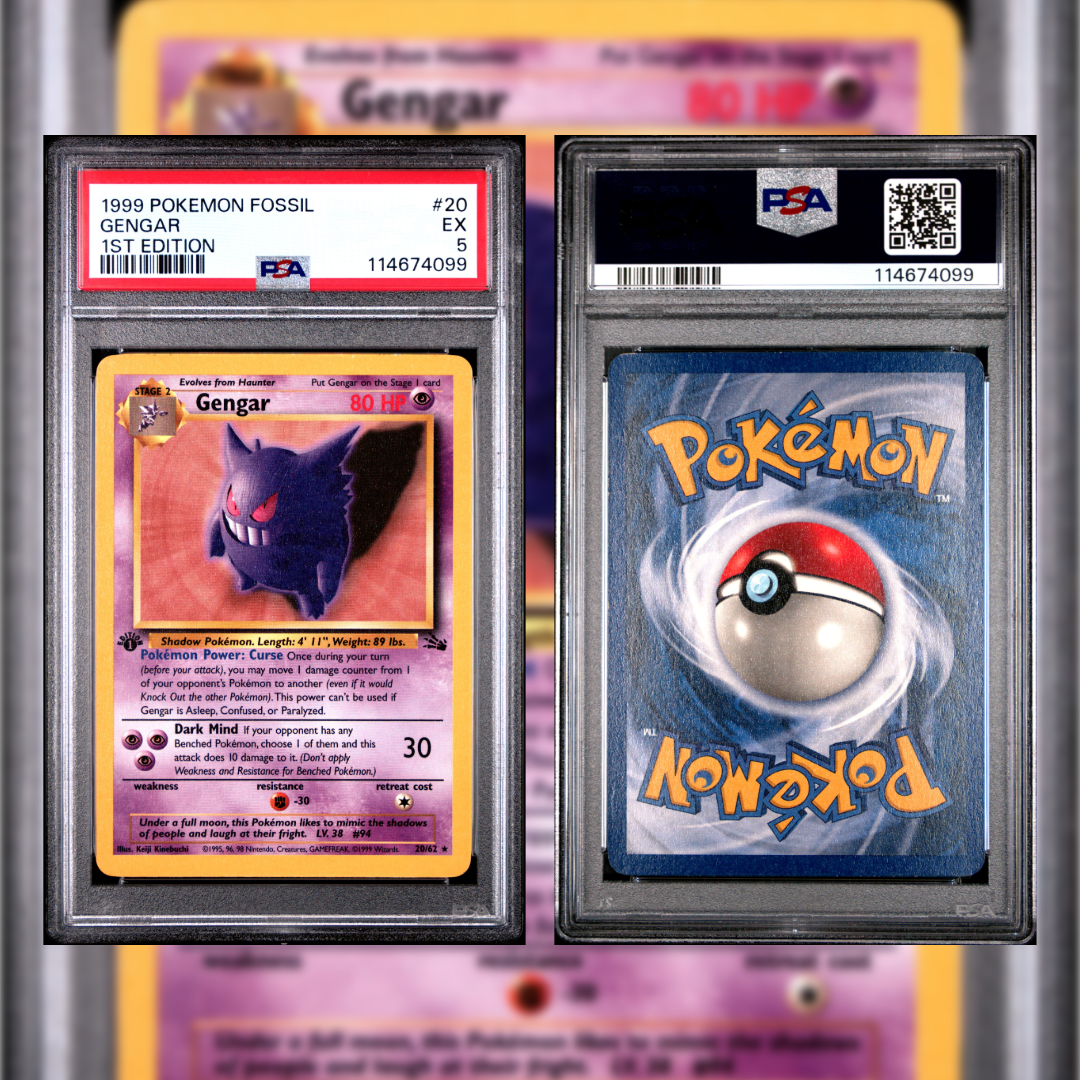 1999 Gengar 1st Edition #20 PSA 5 114674099
