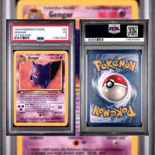 1999 Gengar 1st Edition #20 PSA 5 114674099