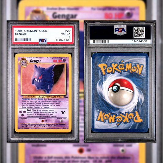 1999 Gengar #20 PSA 4 114674100