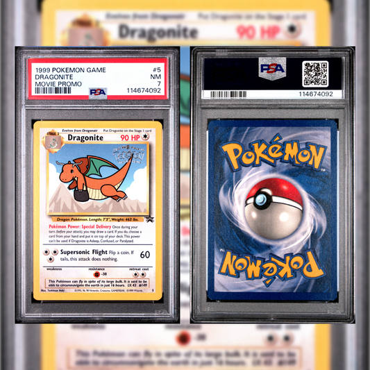 1999 Dragonite #5 PSA 7 114674092