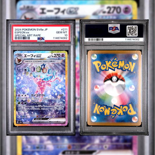 2024 Japanese Espeon ex #211 PSA 10 114674082