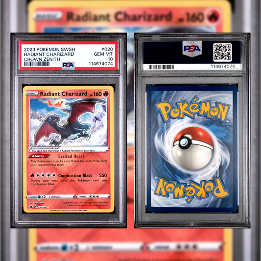 2023 Radiant Charizard #020 PSA 10 114674074