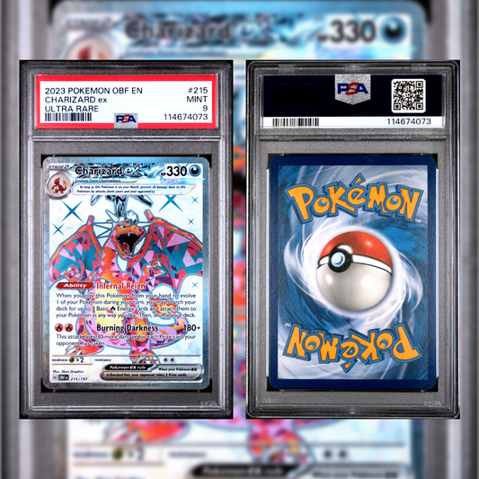 2023 Charizard ex #215 PSA 9 114674073