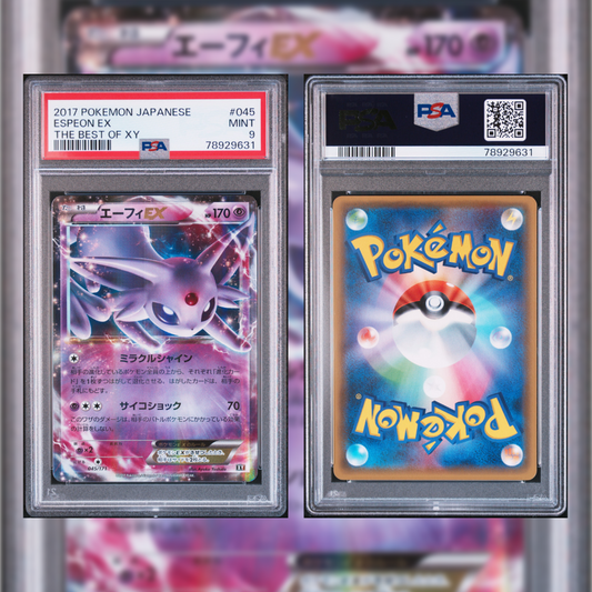 2017 Japanese Espeon EX #045 PSA 9 78929631