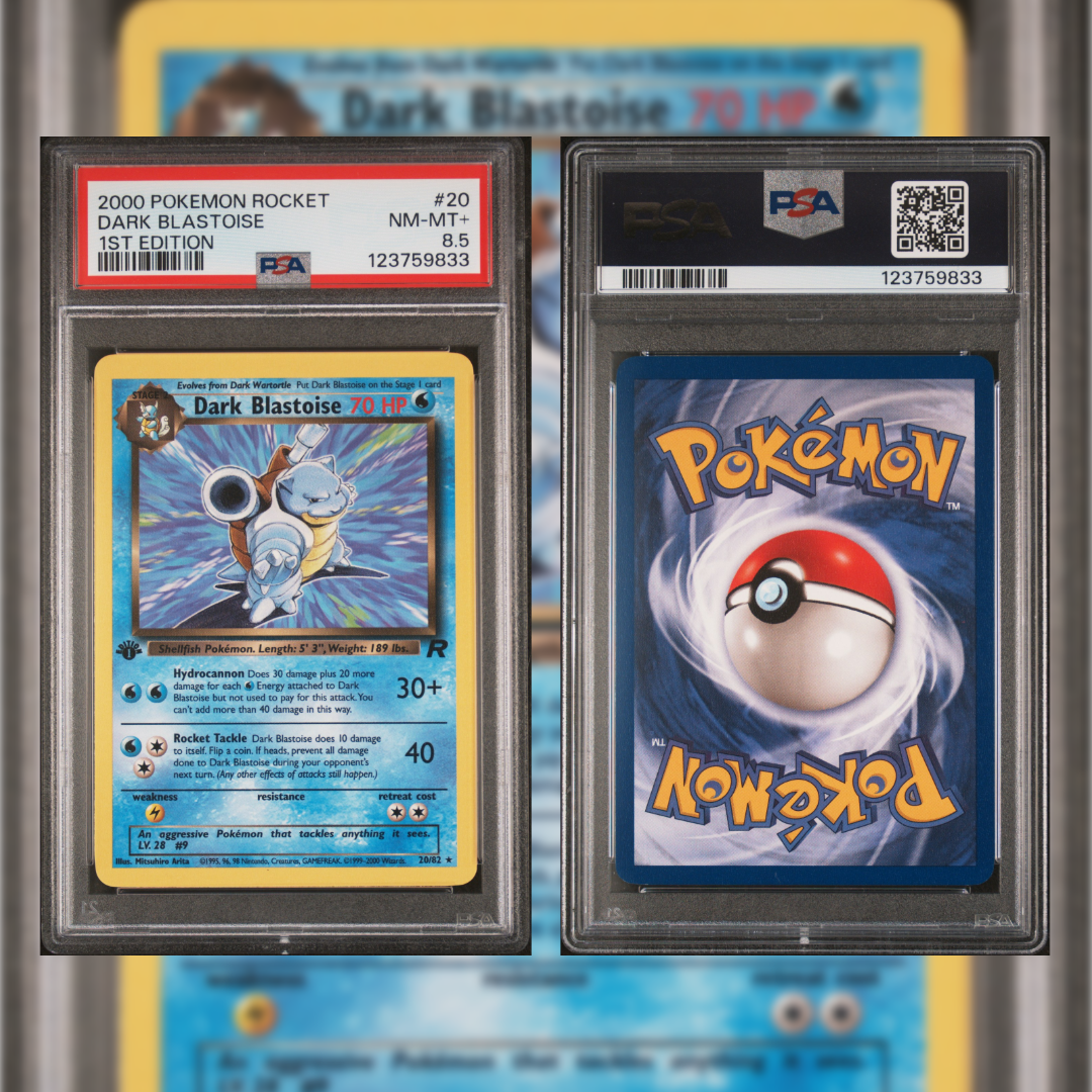 2000 Dark Blastoise 1st Edition #20 PSA 8.5 123759833