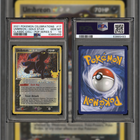 2021 Umbreon - Gold Star Classic Collection #17 PSA 10 63865493