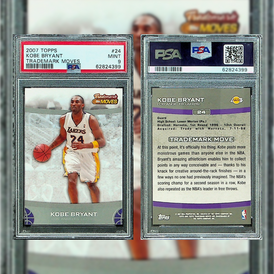 2007 Kobe Bryant #24 PSA 9 62824399