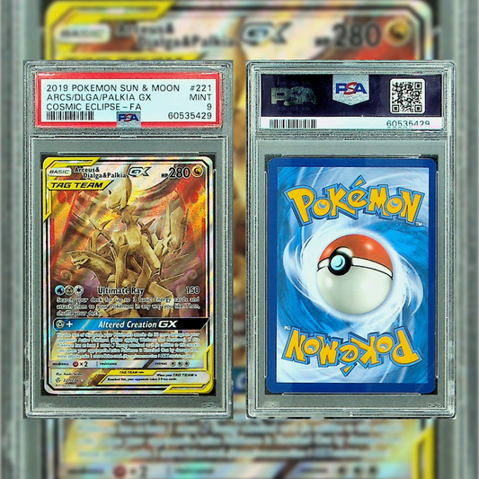 2019 ARCS/DLGA/Palkia GX #221 PSA 9 60535429