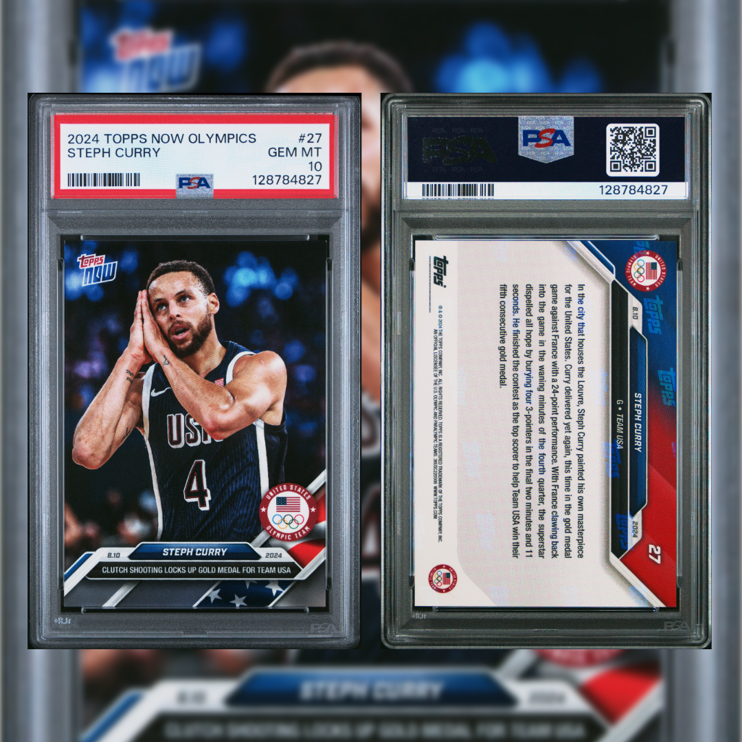 2024 Steph Curry #27 PSA 10 128784827