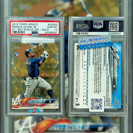 2018 Ronald Acuna Jr. #US250 PSA 10 43368097