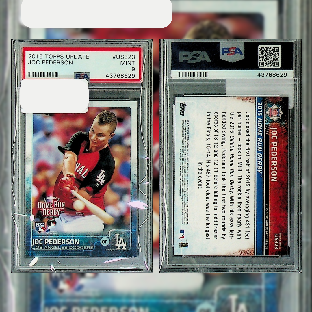 2015 Joc Pederson #US323 PSA 9 43768629