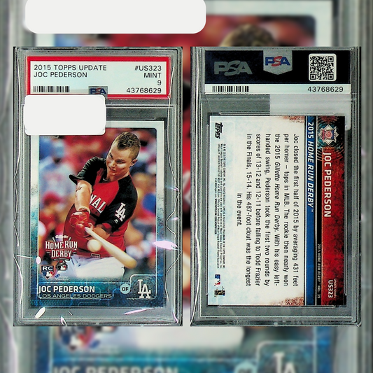 2015 Joc Pederson #US323 PSA 9 43768629