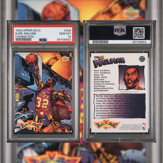 1992 Karl Malone #508 PSA 10 85706852