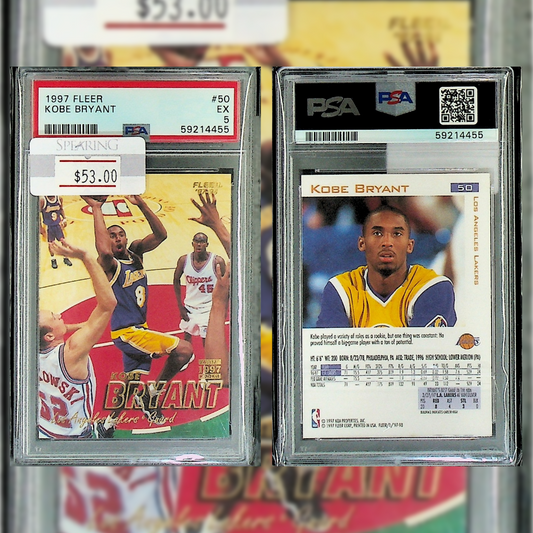 1997 Kobe Bryant #50 PSA 5 59214455