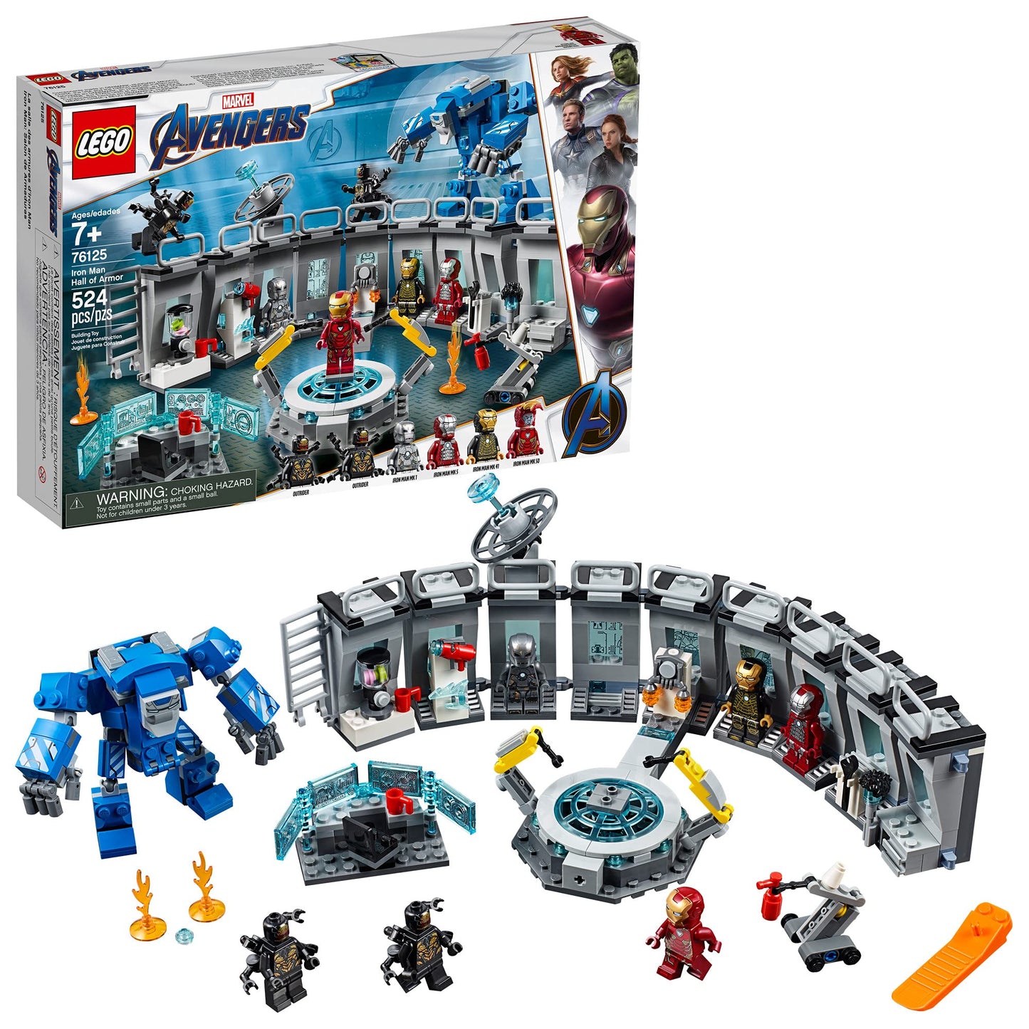 LEGO Iron Man Hall of Armour 76125