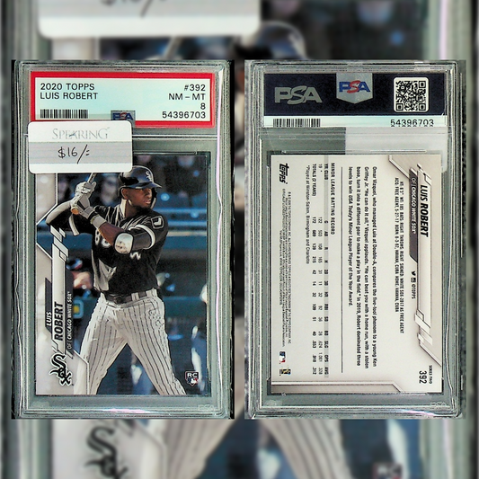 2020 Luis Robert #392 PSA 8 54396703
