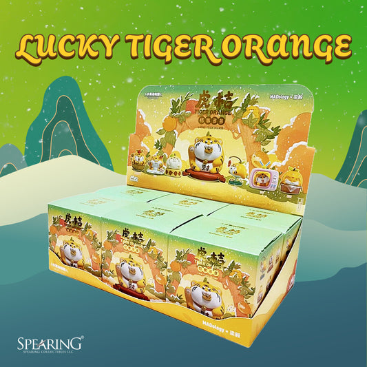 🐯🍊(INDIVIDUAL BOX) MADology Lucky Tiger Orange Family Blind Box Series