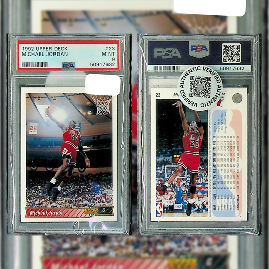 1992 Michael Jordan #23 PSA 9 50917632