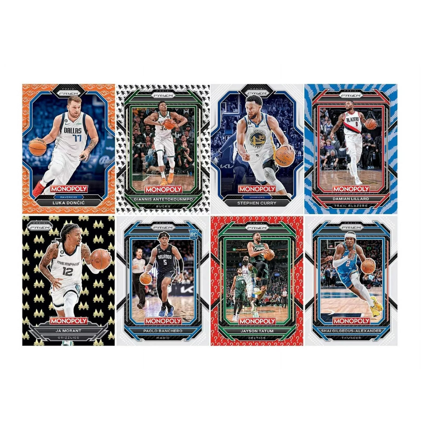Monopoly Prizm: 2022-23 NBA Cards Booster Box for Monopoly Game