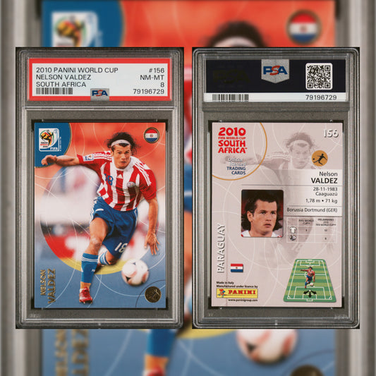 2010 Nelson Valdez #156 PSA 8 79196729