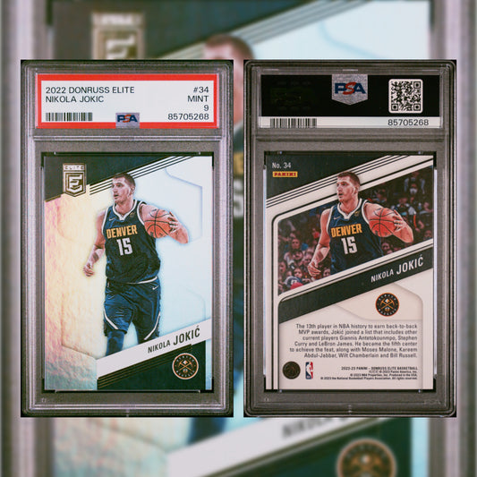 2022 Nikola Jokic #34 PSA 9 85705268