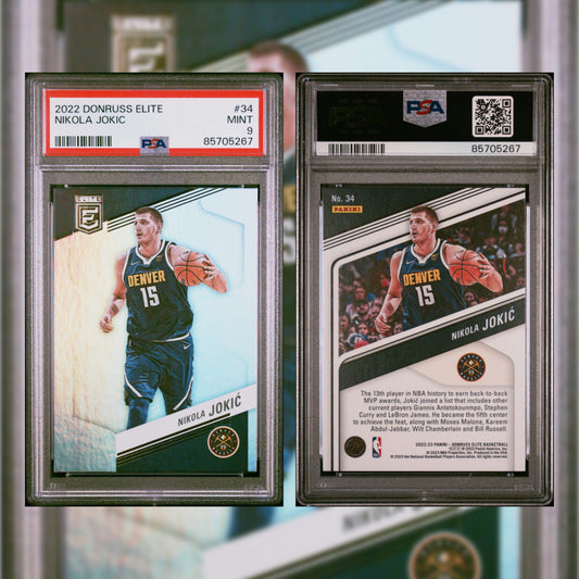 2022 Nikola Jokic #34 PSA 9 85705267