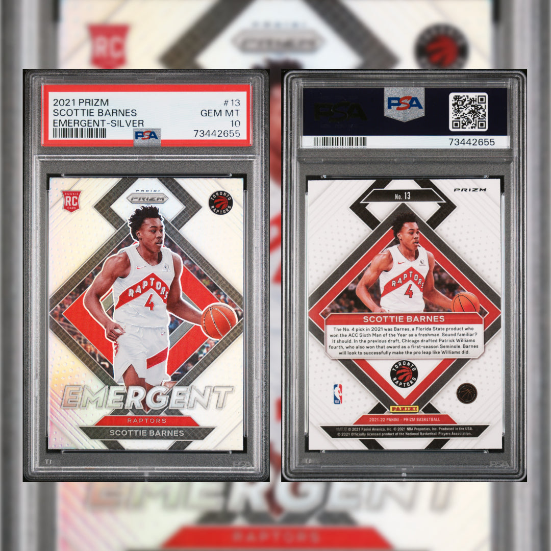 2021 Scottie Barnes #13 PSA 10 73442655