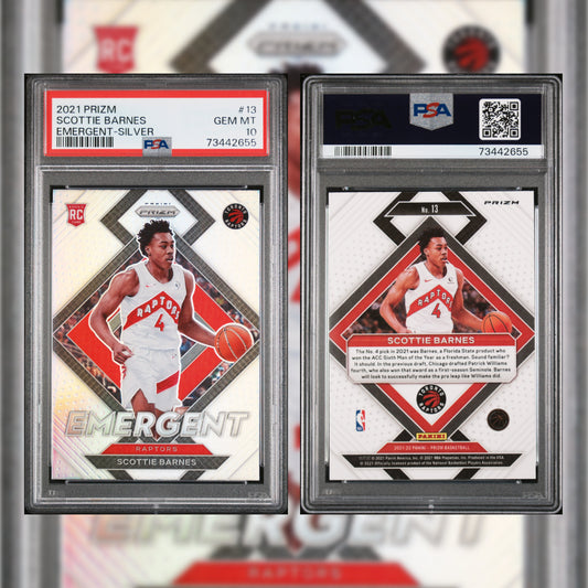 2021 Scottie Barnes #13 PSA 10 73442655
