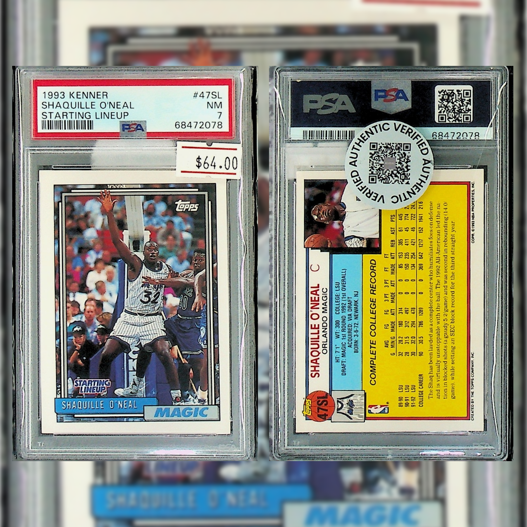 1993 Shaquille O'Neal #47SL PSA 7 68472078