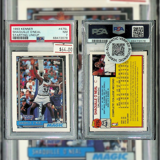 1993 Shaquille O'Neal #47SL PSA 7 68472078