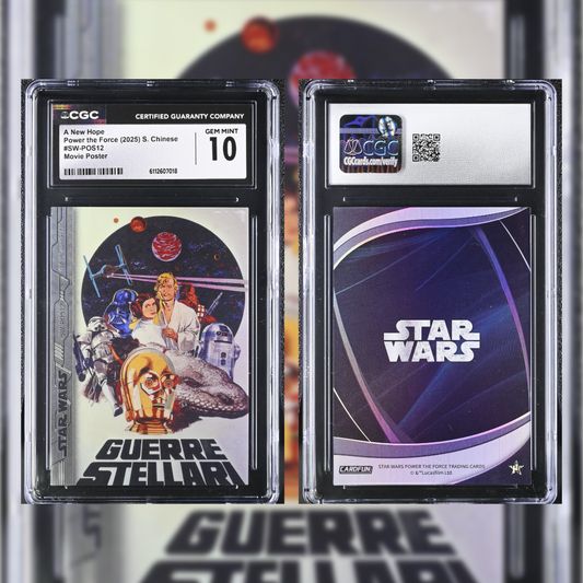 2025 A New Hope #SW-POS12 CGC GEM MINT 10 6112607018