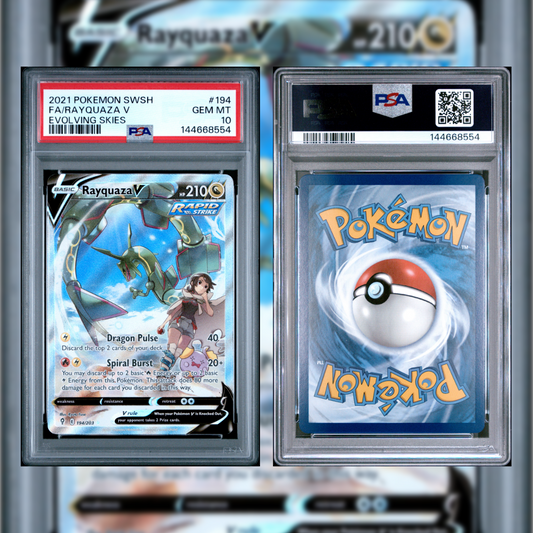 2021 Rayquaza V #194 PSA 10 144668554