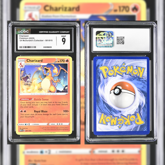 2025 Charizard #001 CGC 9 6120286025
