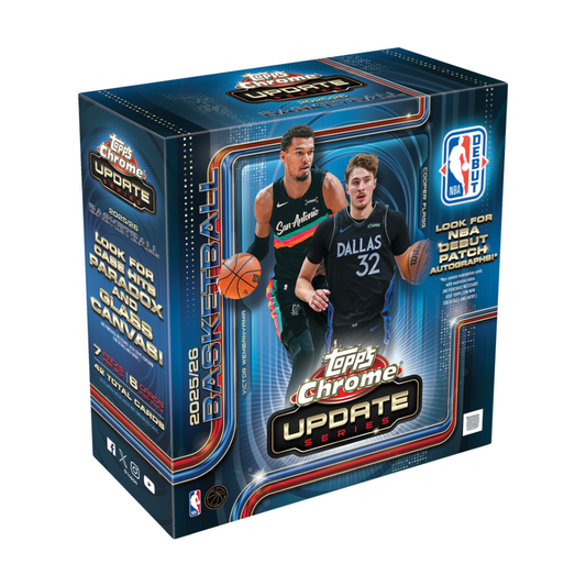 2025-26 Topps Chrome® Updates Basketball - Mega Box