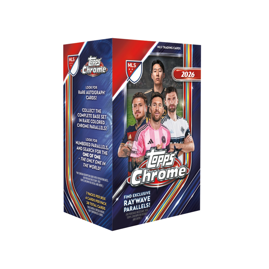 2026 Topps Soccer Chrome MLS Value Box