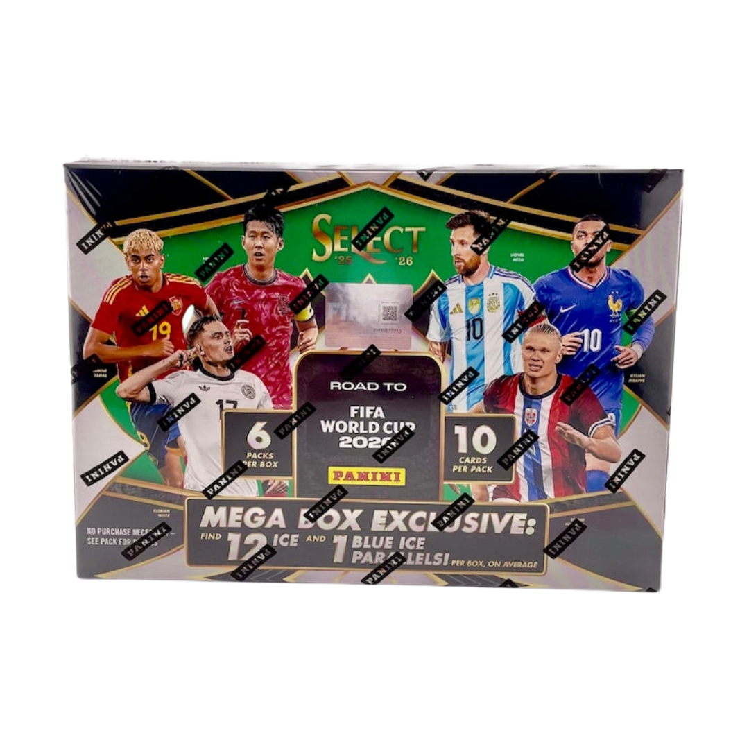 2025-26 Panini Soccer Select Road to World Cup Mega Box