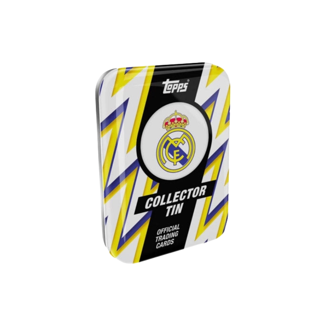 2025-26 Topps Soccer Real Madrid Collector Tin