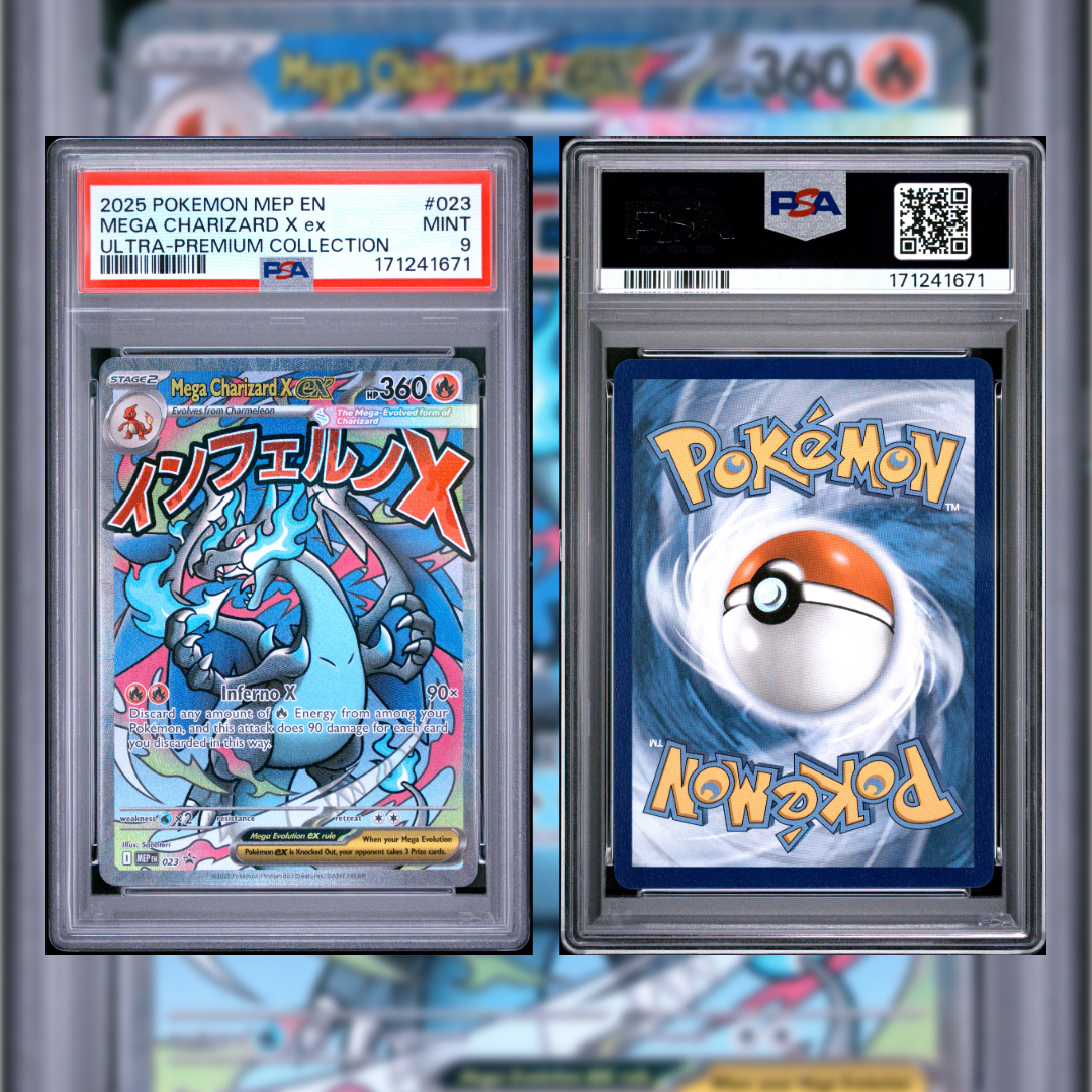 2025 Mega Charizard X ex #023 PSA 9 171241671