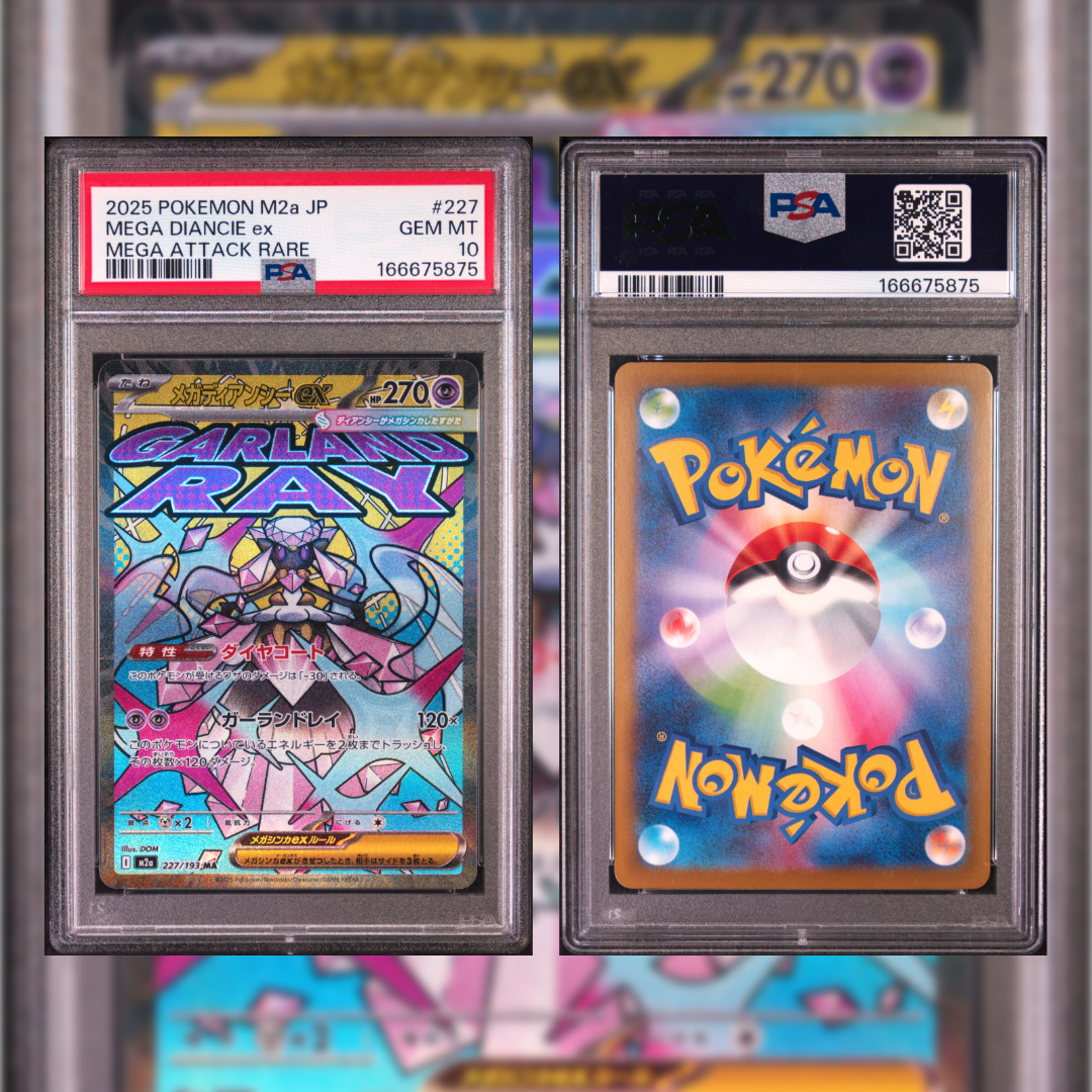 2025 Japanese Mega Diancie ex #227 PSA 10 166675875