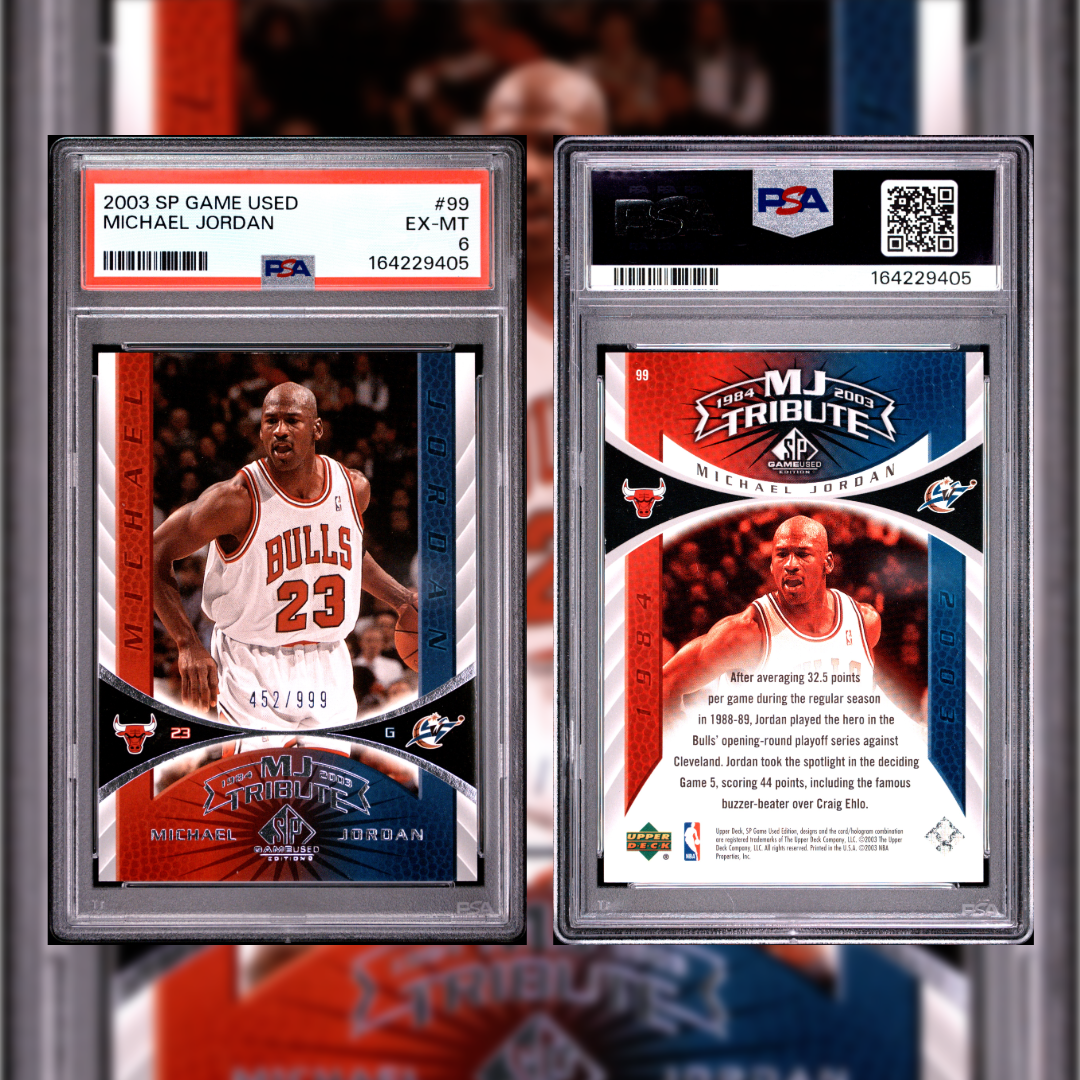 2003 Michael Jordan /999 #99 PSA 6 164229405
